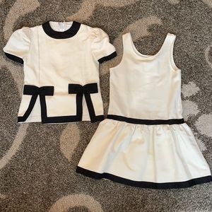 Raul Blanco 1980s Rare Girls Dress Set